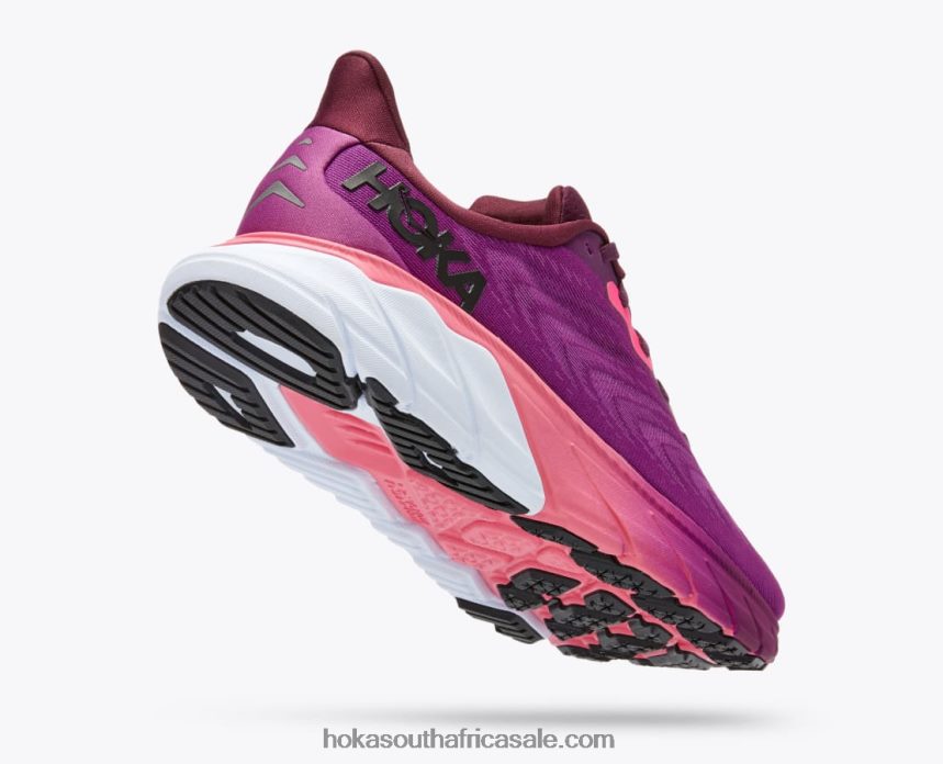 Women Arahi 6 Hoka 0TNRBJ24 Grape Wine/Beautyberry