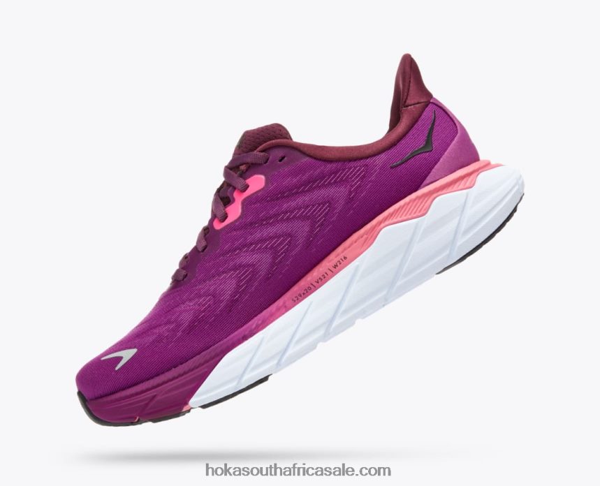 Women Arahi 6 Hoka 0TNRBJ24 Grape Wine/Beautyberry