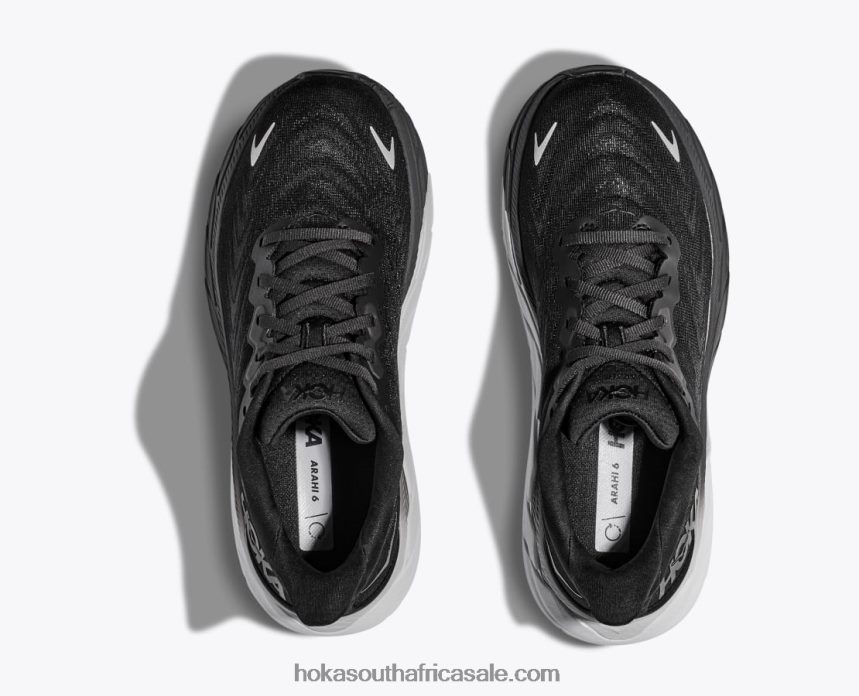 Women Arahi 6 Hoka 0TNRBJ252 Black/White