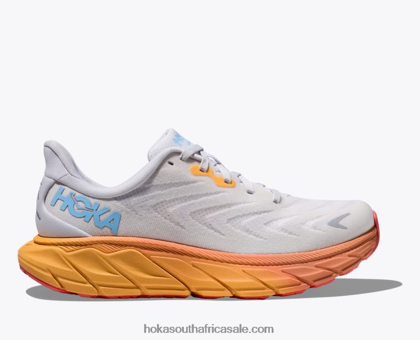Women Arahi 6 Hoka 0TNRBJ685 Nimbus Cloud/Blanc De Blanc