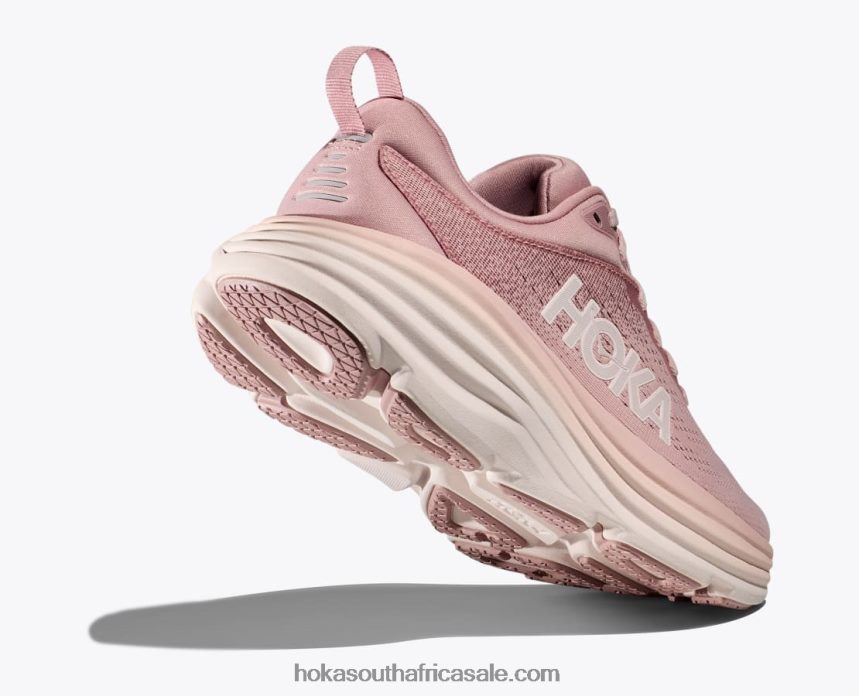 Women Bondi 8 Hoka 0TNRBJ10 Pale Mauve/Peach Whip