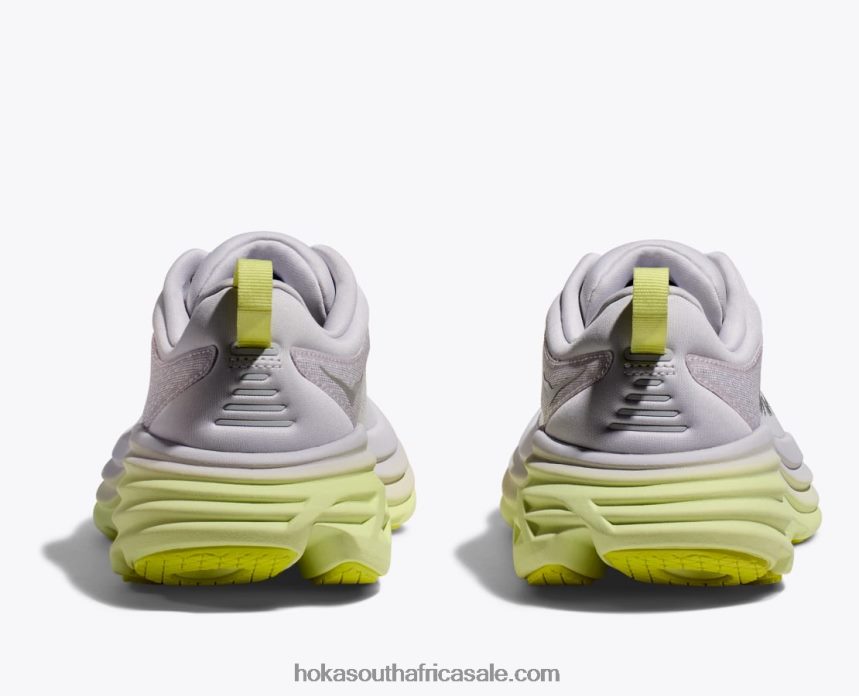 Women Bondi 8 Hoka 0TNRBJ13 Nimbus Cloud/Luminary Green