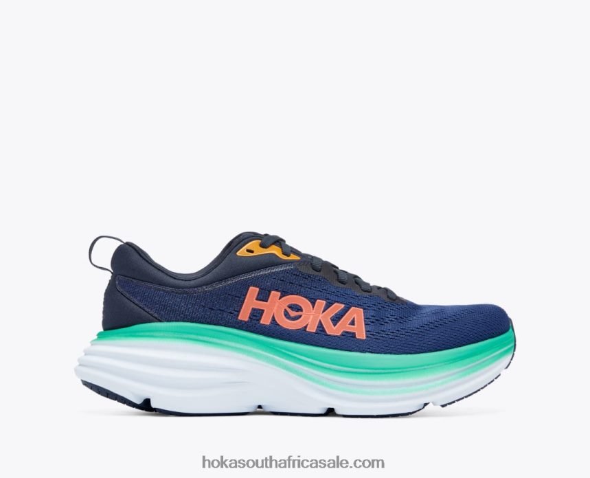 Women Bondi 8 Hoka 0TNRBJ14 Outer Space/Bellwether Blue