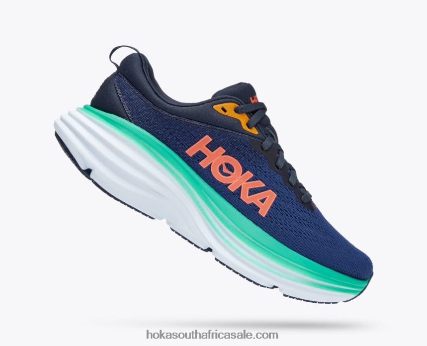Women Bondi 8 Hoka 0TNRBJ14 Outer Space/Bellwether Blue