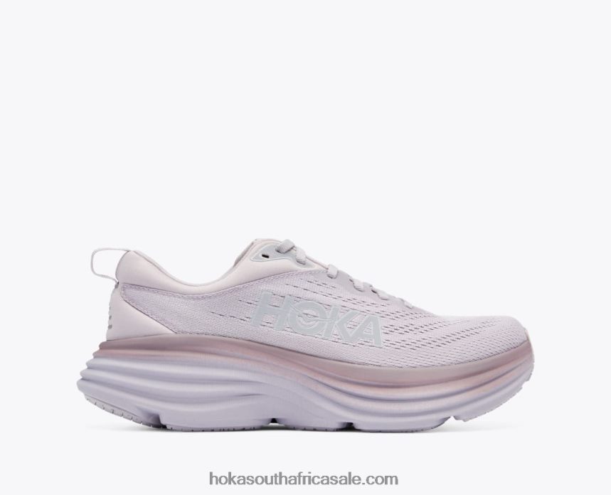 Women Bondi 8 Hoka 0TNRBJ17 Lilac Marble/Elderberry