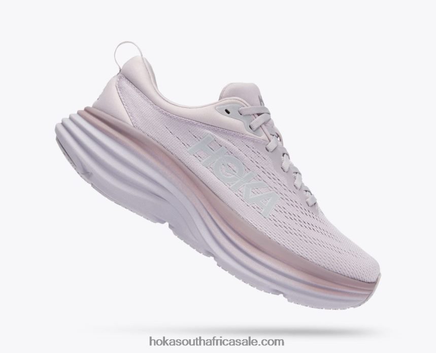 Women Bondi 8 Hoka 0TNRBJ17 Lilac Marble/Elderberry