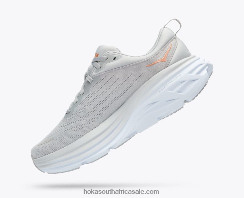 Women Bondi 8 Hoka 0TNRBJ245 Harbor Mist/Lunar Rock