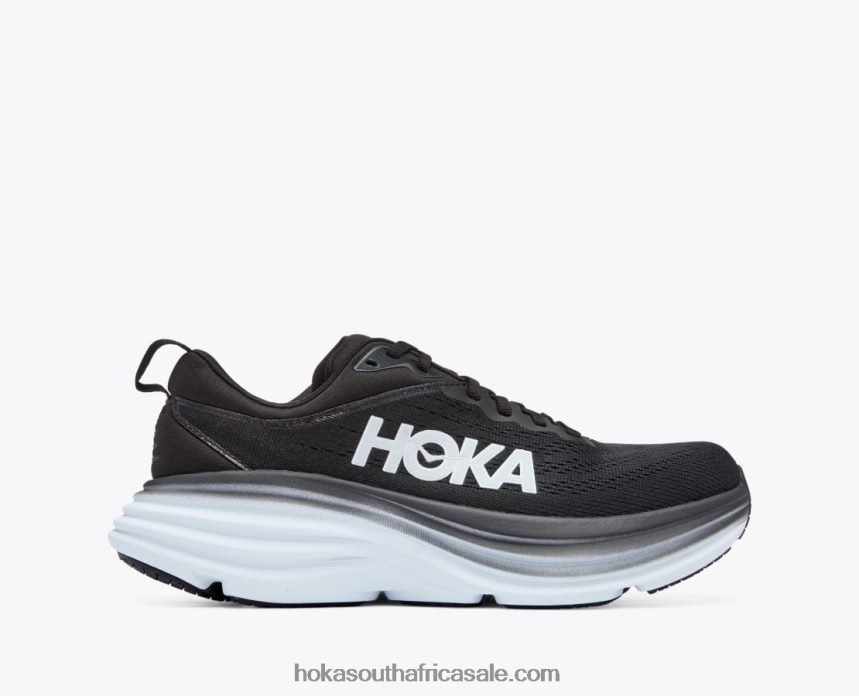Women Bondi 8 Hoka 0TNRBJ247 Black/White