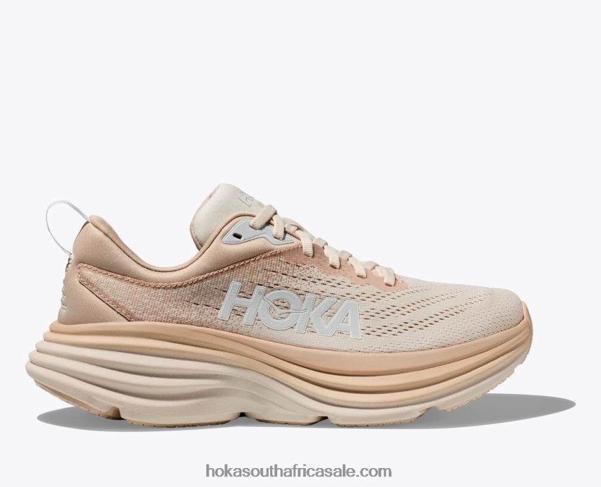 Women Bondi 8 Hoka 0TNRBJ9 Shifting Sand/Eggnog
