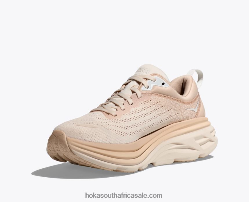 Women Bondi 8 Hoka 0TNRBJ9 Shifting Sand/Eggnog