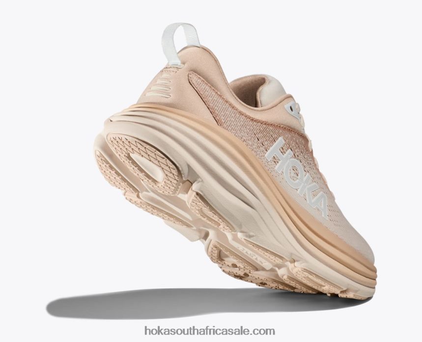 Women Bondi 8 Hoka 0TNRBJ9 Shifting Sand/Eggnog