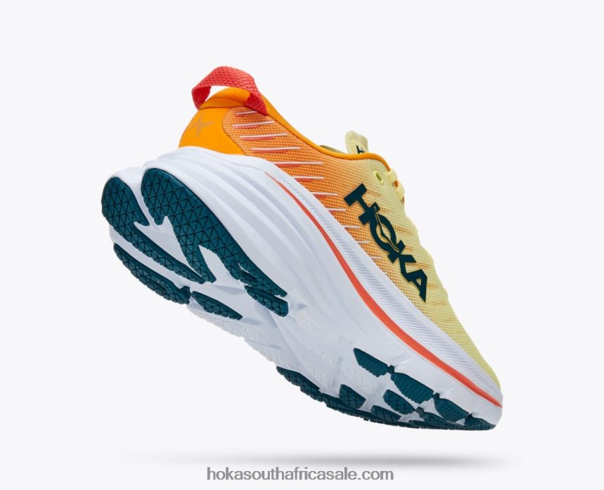 Women Bondi X Hoka 0TNRBJ57 Yellow Pear/Radiant Yellow