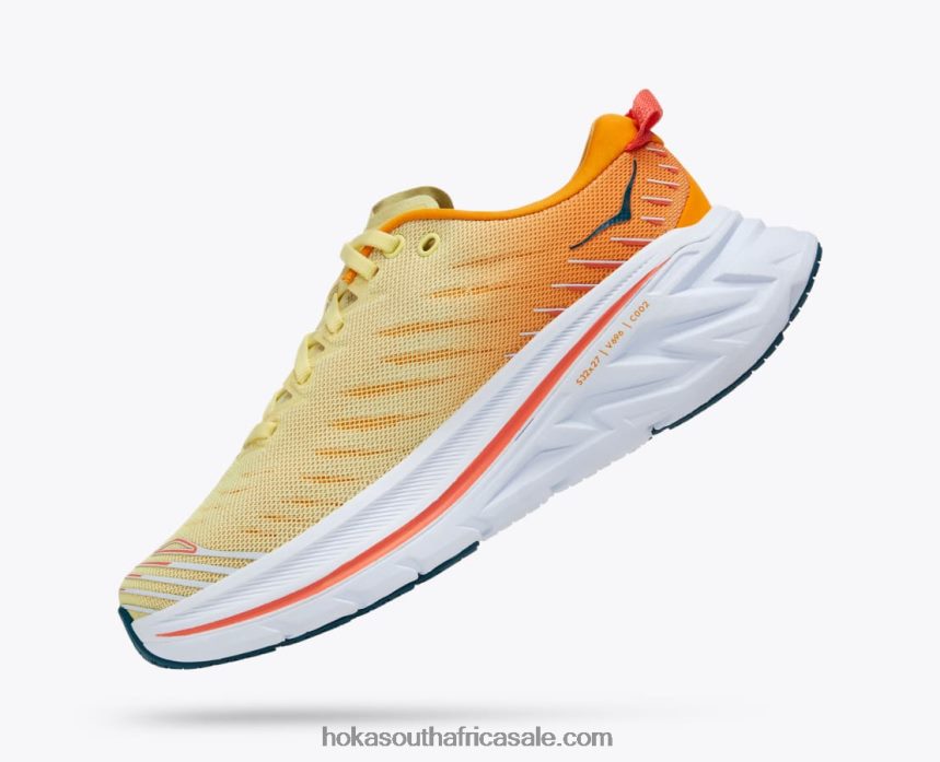 Women Bondi X Hoka 0TNRBJ57 Yellow Pear/Radiant Yellow