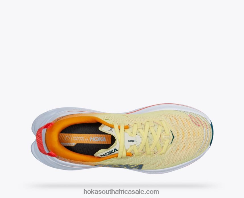Women Bondi X Hoka 0TNRBJ57 Yellow Pear/Radiant Yellow