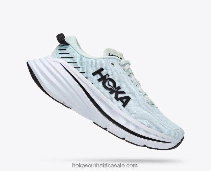 Women Bondi X Hoka 0TNRBJ58 Blue Glass/Billowing Sail