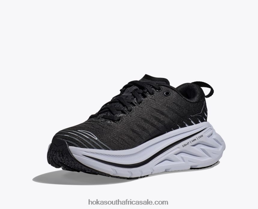 Women Bondi X Hoka 0TNRBJ59 Black/White