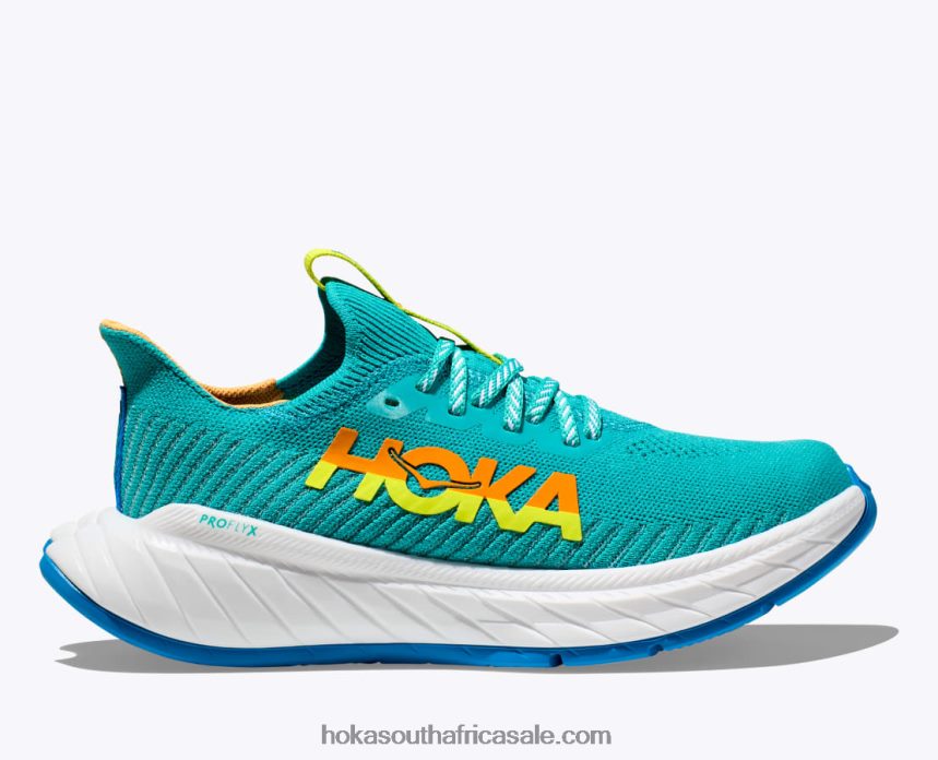 Women Carbon X 3 Hoka 0TNRBJ42 Ceramic/Evening Primrose