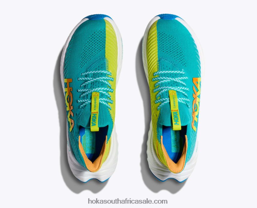 Women Carbon X 3 Hoka 0TNRBJ42 Ceramic/Evening Primrose