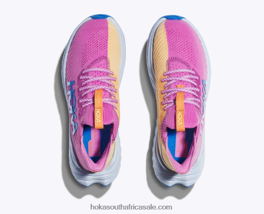 Women Carbon X 3 Hoka 0TNRBJ43 Cyclamen/Impala