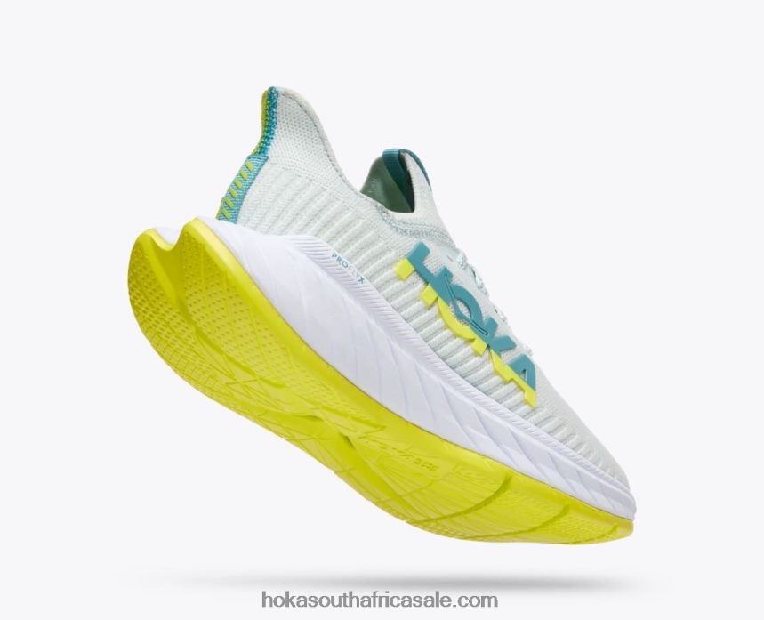 Women Carbon X 3 Hoka 0TNRBJ50 Billowing Sail/Evening Primrose