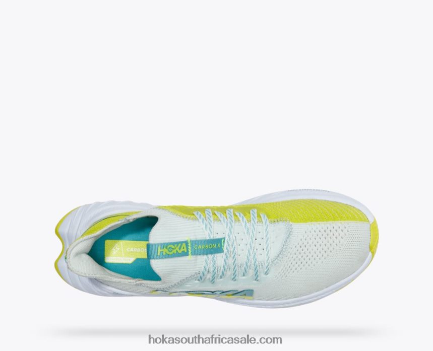 Women Carbon X 3 Hoka 0TNRBJ50 Billowing Sail/Evening Primrose