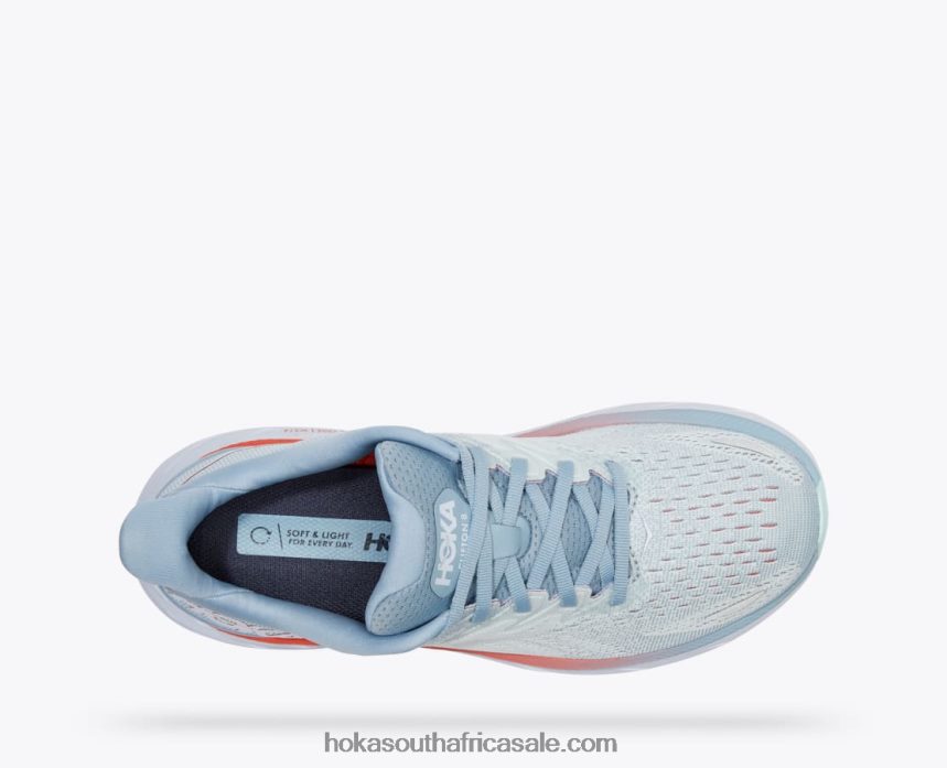 Women Clifton 8 Hoka 0TNRBJ218 Blue Fog/Plein Air