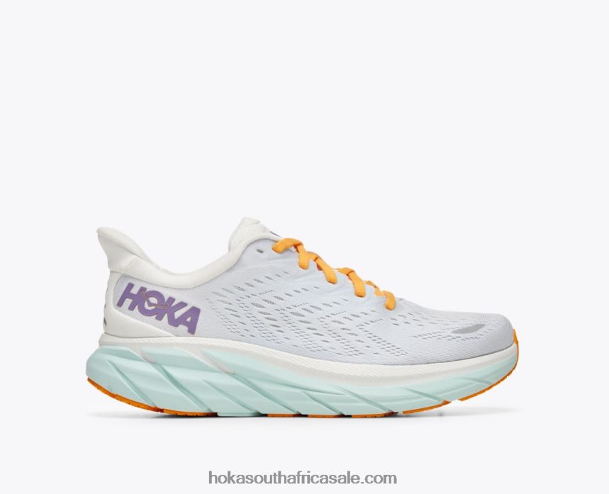 Women Clifton 8 Hoka 0TNRBJ220 Blanc De Blanc/White