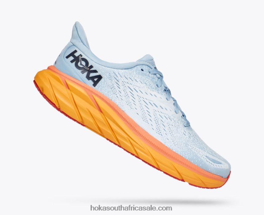 Women Clifton 8 Hoka 0TNRBJ221 Eggnog/Shifting Sand