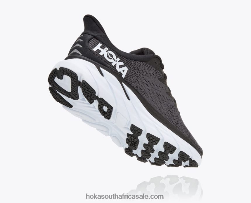 Women Clifton 8 Hoka 0TNRBJ91 Black/White