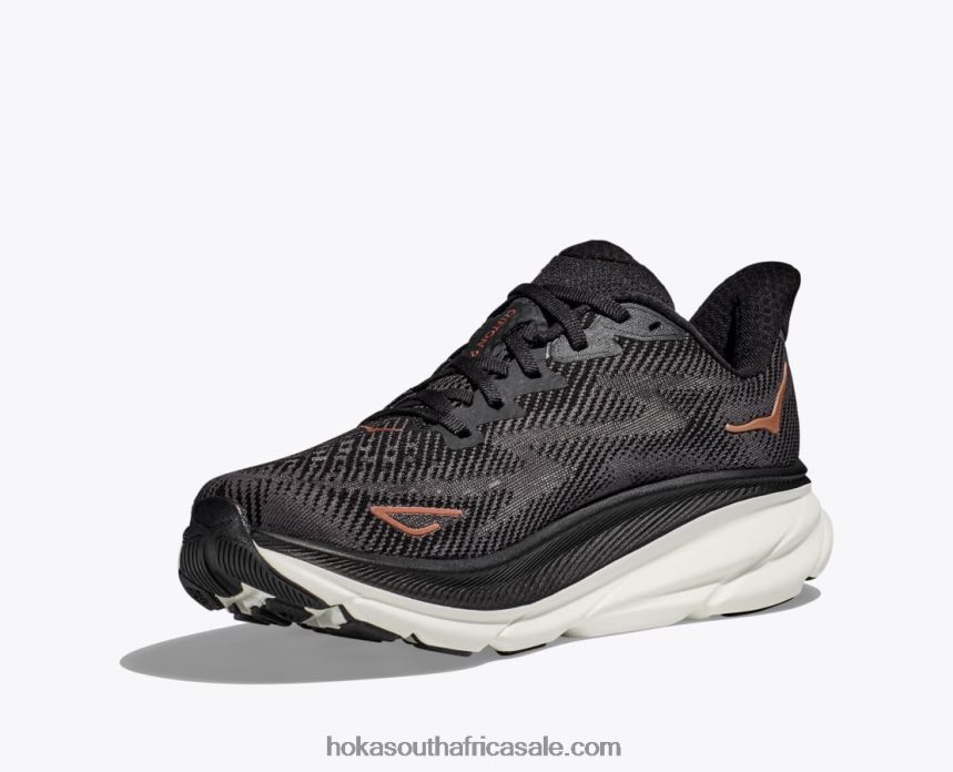 Women Clifton 9 Hoka 0TNRBJ226 Black/Copper