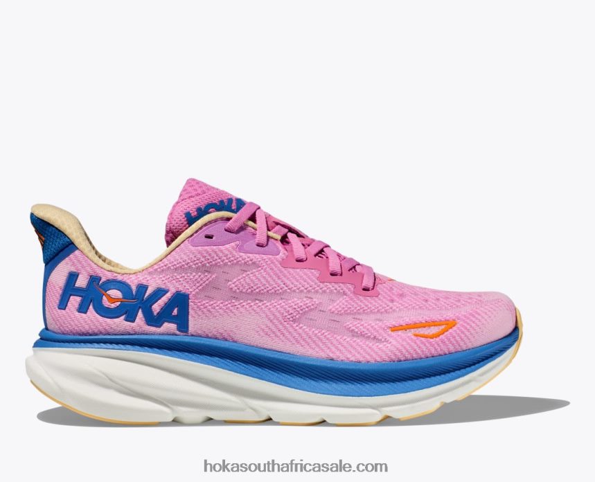 Women Clifton 9 Hoka 0TNRBJ683 Eggnog/Blanc De Blanc