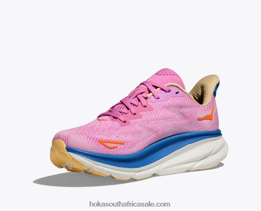 Women Clifton 9 Hoka 0TNRBJ683 Eggnog/Blanc De Blanc