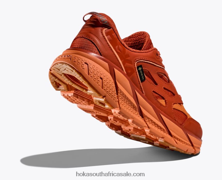 Women Clifton L GTX Hoka 0TNRBJ90 Burnt Ochre/Copper Tan