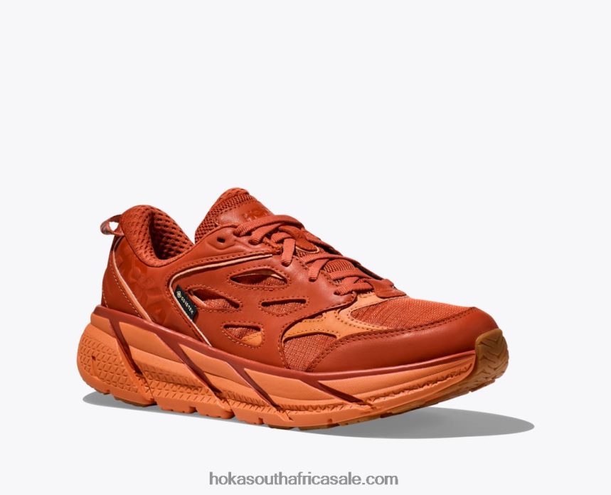 Women Clifton L GTX Hoka 0TNRBJ90 Burnt Ochre/Copper Tan