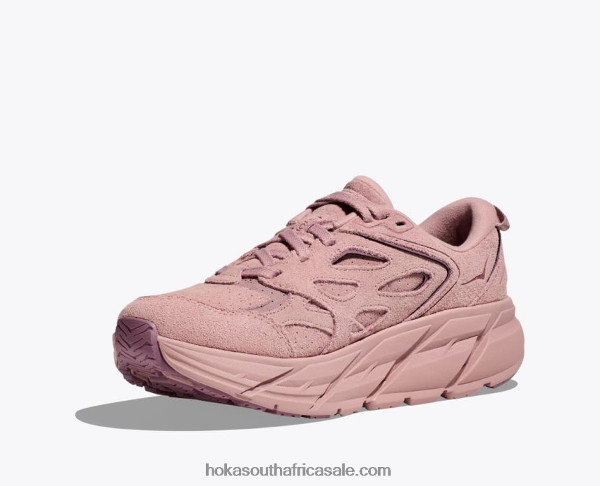 Women Clifton L Suede Hoka 0TNRBJ68 Pale Mauve