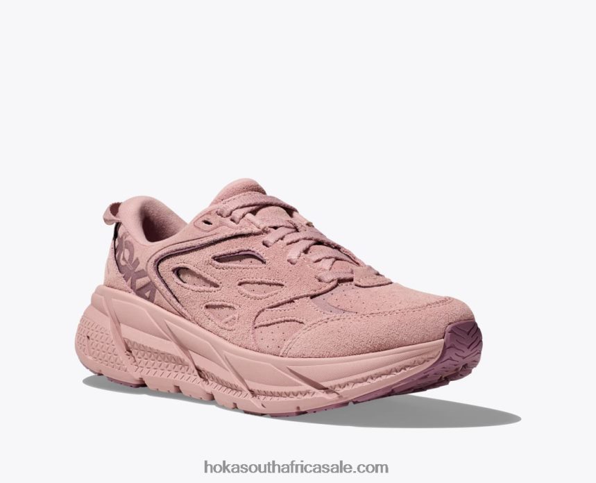 Women Clifton L Suede Hoka 0TNRBJ68 Pale Mauve