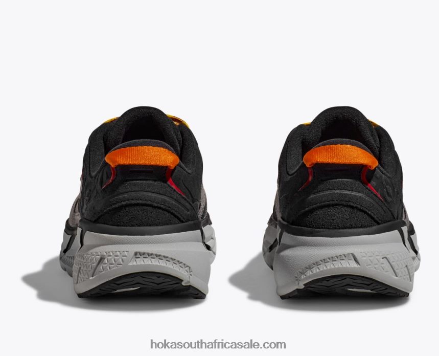 Women Clifton L Suede Hoka 0TNRBJ69 Black/Lunar Rock