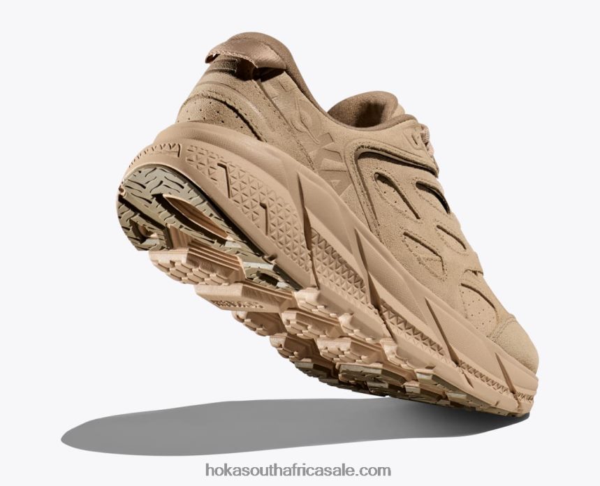 Women Clifton L Suede Hoka 0TNRBJ70 Shifting Sand/Dune
