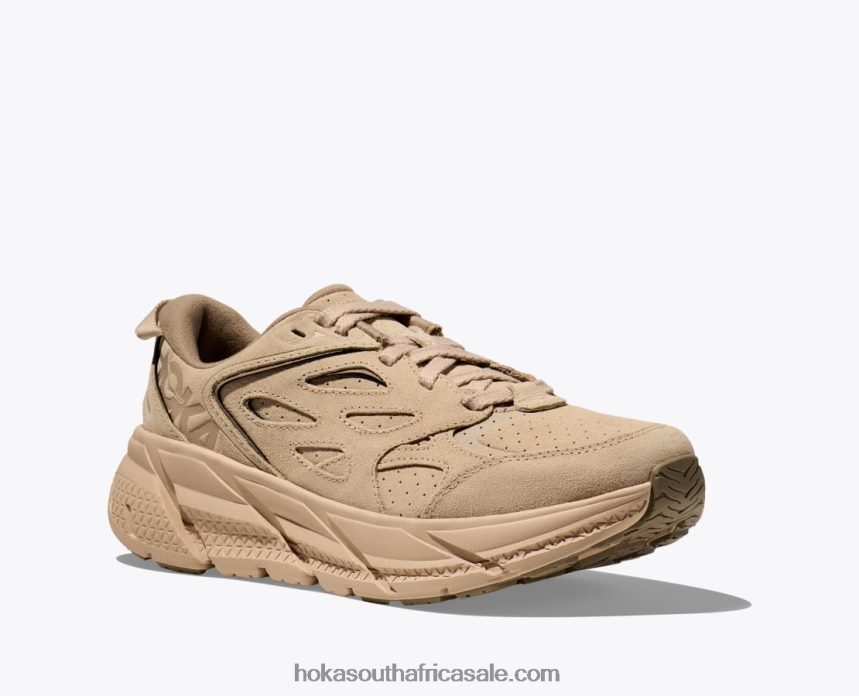 Women Clifton L Suede Hoka 0TNRBJ70 Shifting Sand/Dune