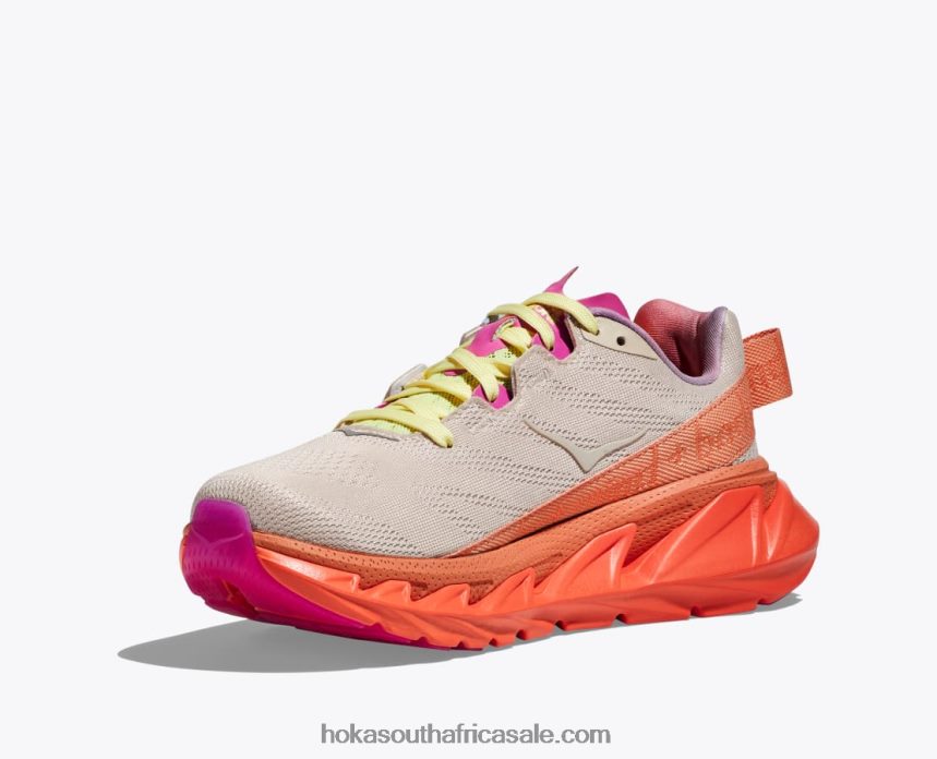 Women Elevon 2 Hoka 0TNRBJ54 Shifting Sand/Camellia