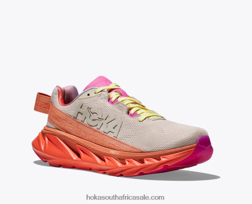 Women Elevon 2 Hoka 0TNRBJ54 Shifting Sand/Camellia