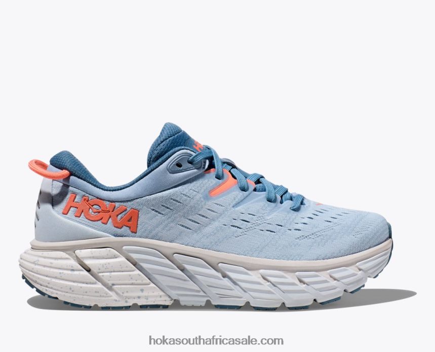 Women Gaviota 4 Hoka 0TNRBJ18 Blue Fog/Plein Air