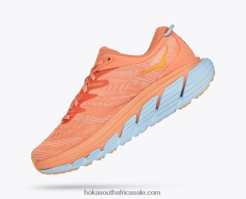 Women Gaviota 4 Hoka 0TNRBJ19 Shell Coral/Peach Parfait