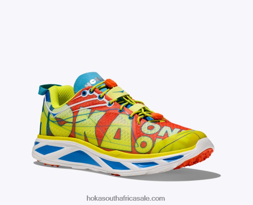 Women Huaka Origins Hoka 0TNRBJ78 Evening Primrose/Flame