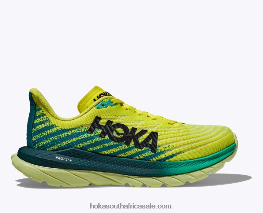 Women IRONMAN Mach 5 Hoka 0TNRBJ84 Evening Primrose/Kayaking