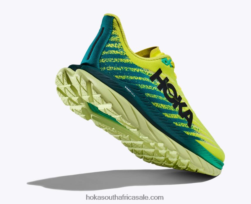 Women IRONMAN Mach 5 Hoka 0TNRBJ84 Evening Primrose/Kayaking