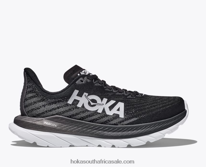 Women Mach 5 Hoka 0TNRBJ257 Black/Castlerock