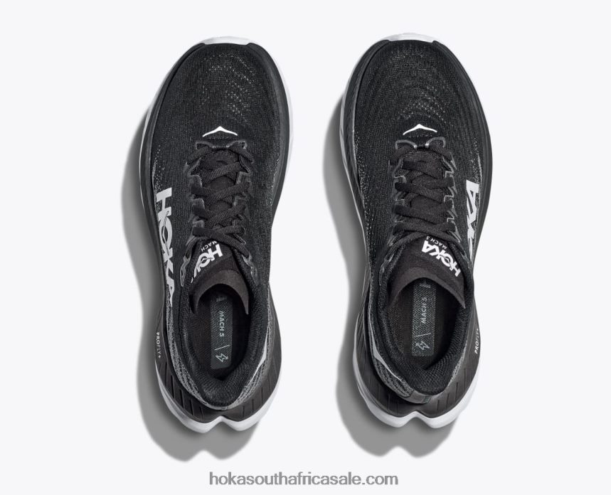 Women Mach 5 Hoka 0TNRBJ257 Black/Castlerock