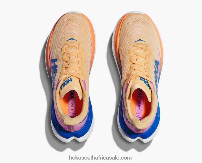 Women Mach 5 Hoka 0TNRBJ26 Impala/Cyclamen