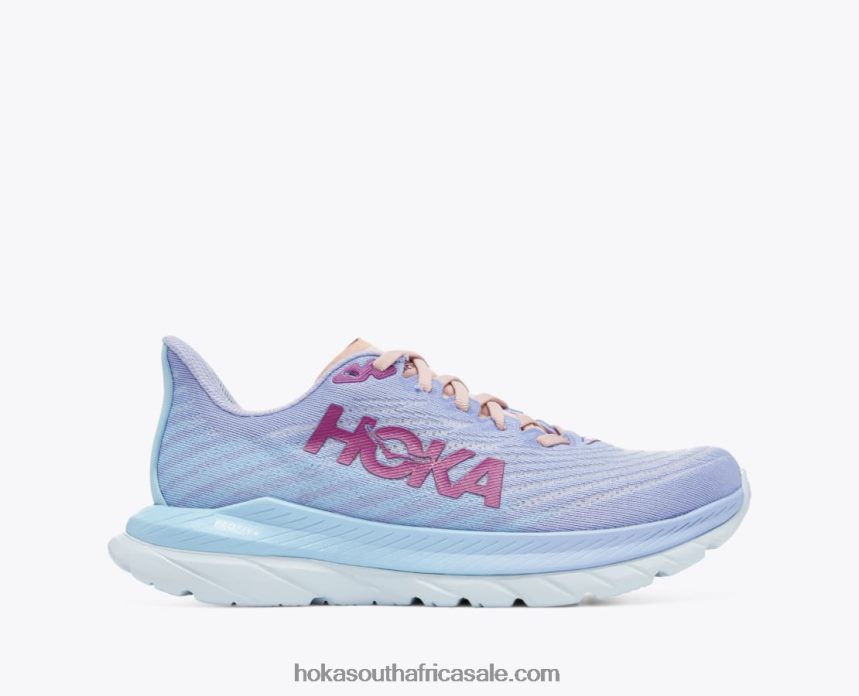 Women Mach 5 Hoka 0TNRBJ31 Baby Lavender/Summer Song
